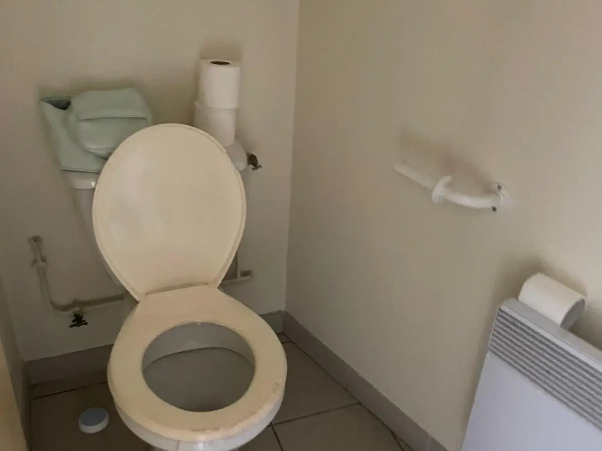 WC clair avec chauffage