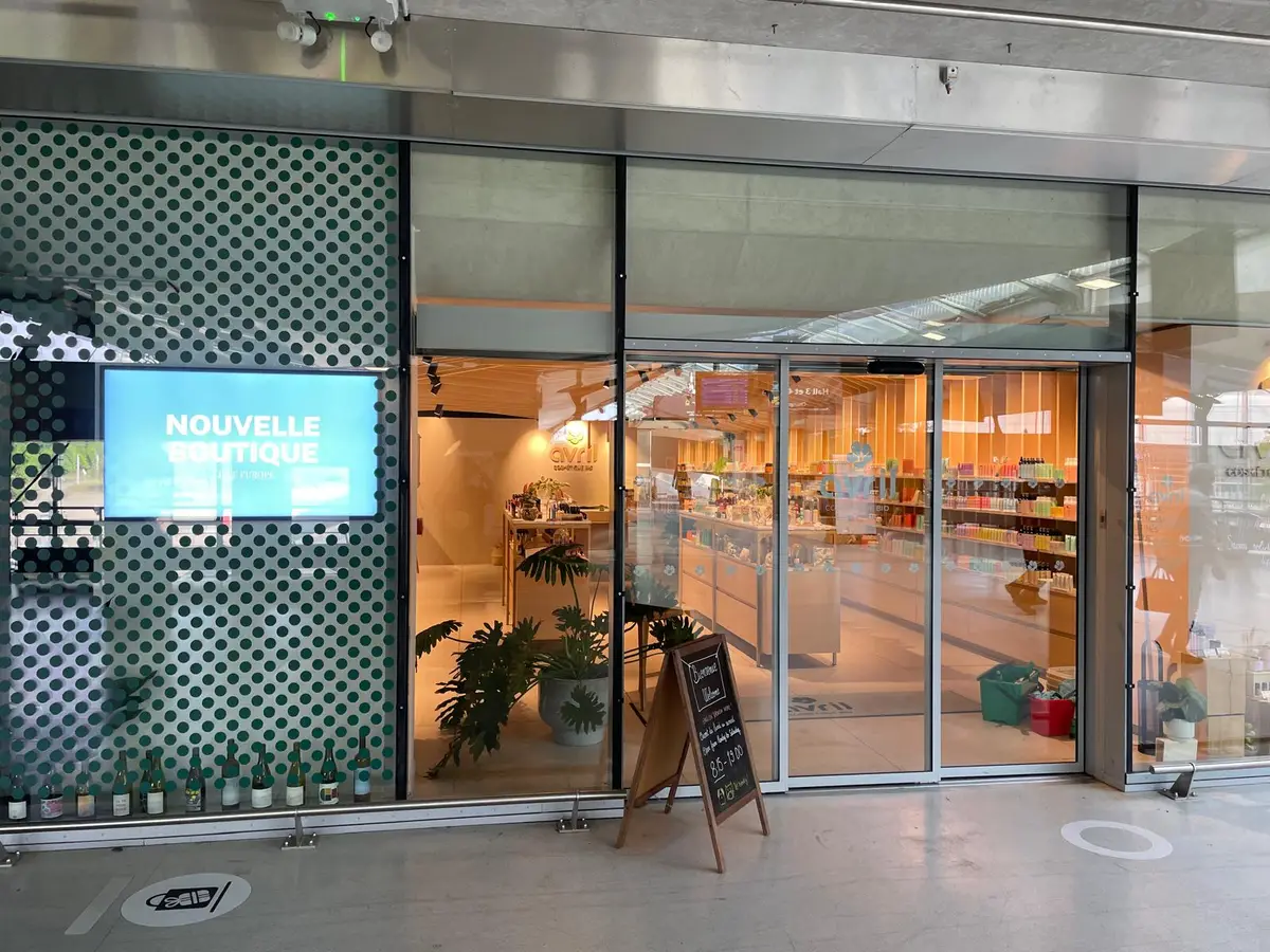 Vitrine de commerce de proximité